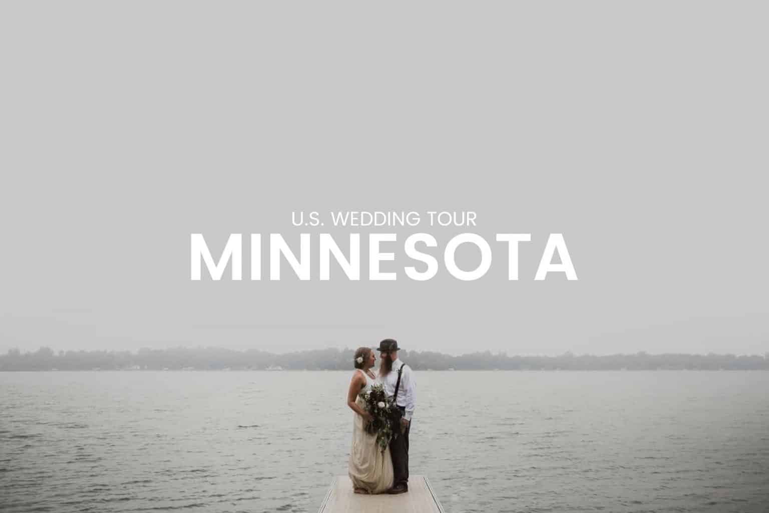 folk wedding couple looking at each other almost kissing in a lake
